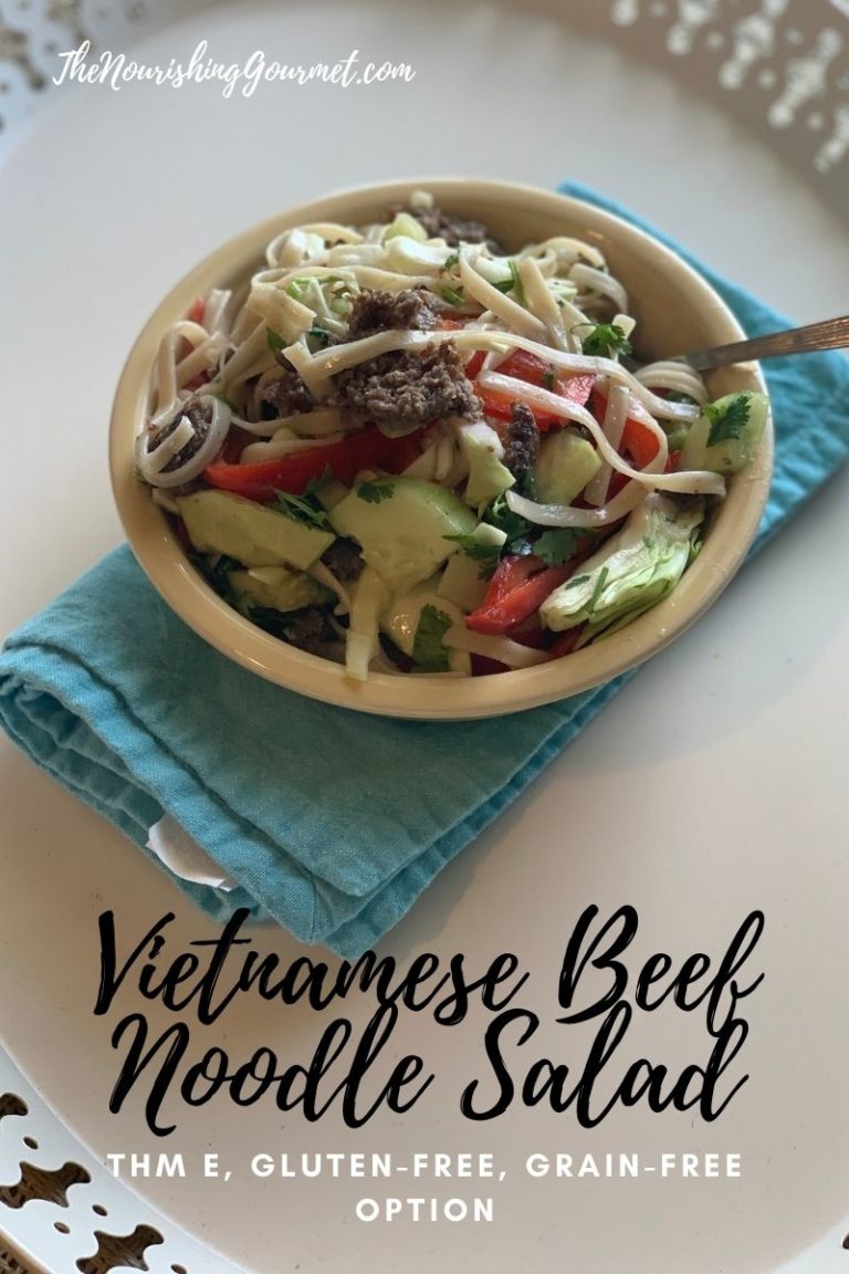 Vietnamese Beef Noodle Salad - The Nourishing Gourmet